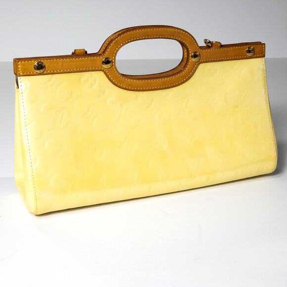 Louis Vuitton Roxbury Drive Handbag OS Yellow Designer Y2K Diva Glam - Picture 2 of 9